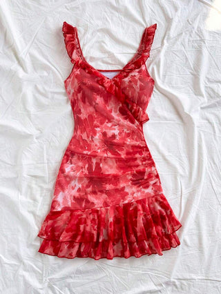 Contrast Sequin Mesh Panel Bodycon Dress – Elegant Party & Evening Wear AYNEX WEAR