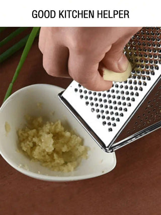 AYNEX Stainless Steel Box Grater | 4-Sided Vegetable & Cheese Shredder | Multi-Use Kitchen Grater for Carrots, Potatoes & More