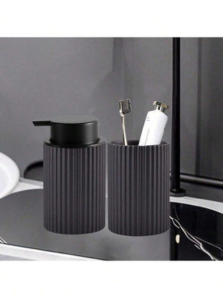 AYNEX Farmhouse Soap Dispenser | Black Foam Hand Wash & Dish Soap Pump | Bathroom Kitchen Decor | Home Living Storage Container