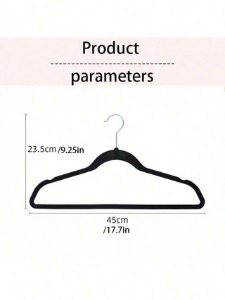 AYNEX Premium Non-Slip Velvet Flocked Clothes Hanger Heavy Duty Iron Coat & Suit Hanger Durable Wardrobe Organiser Multicolour